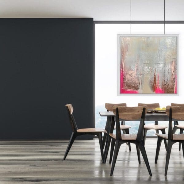 Neon Shock - deep edge canvas 50cm x 50cm - Image 2