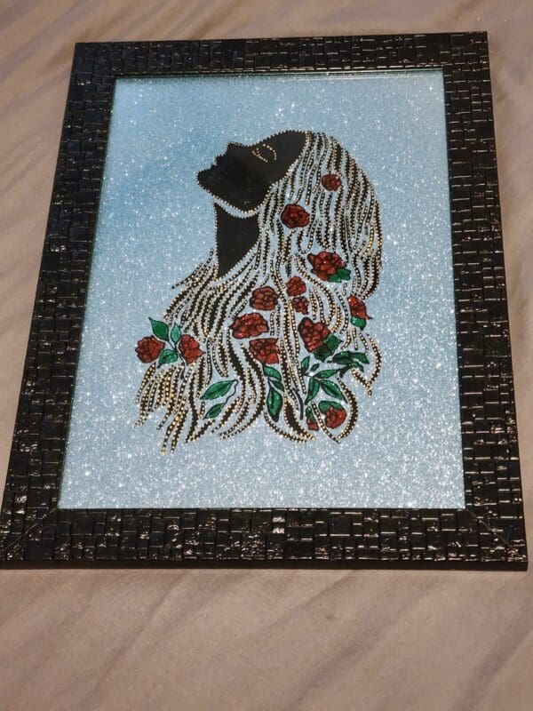 Girl Silhouette (10" * 10") - Image 3