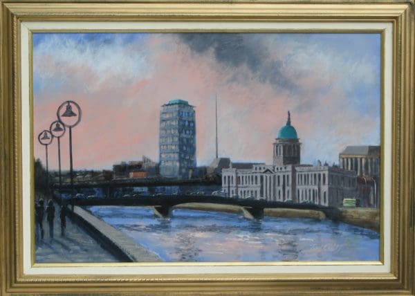 Cityscape painting