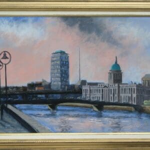 Cityscape painting