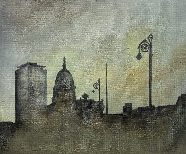 Dublin City Silhouette