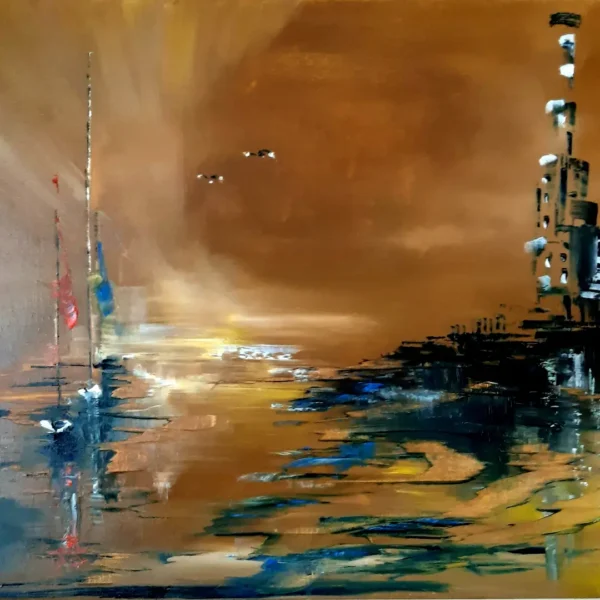 Autumn Sunset Over the Sea - Image 2