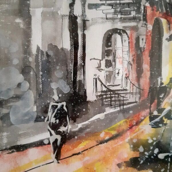 Morning Walk Down the Street - Image 3
