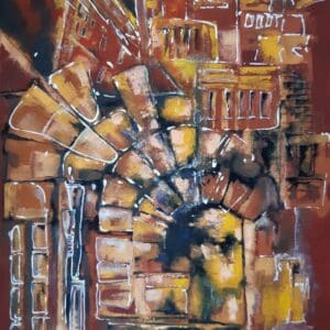 Old Streets Abstract