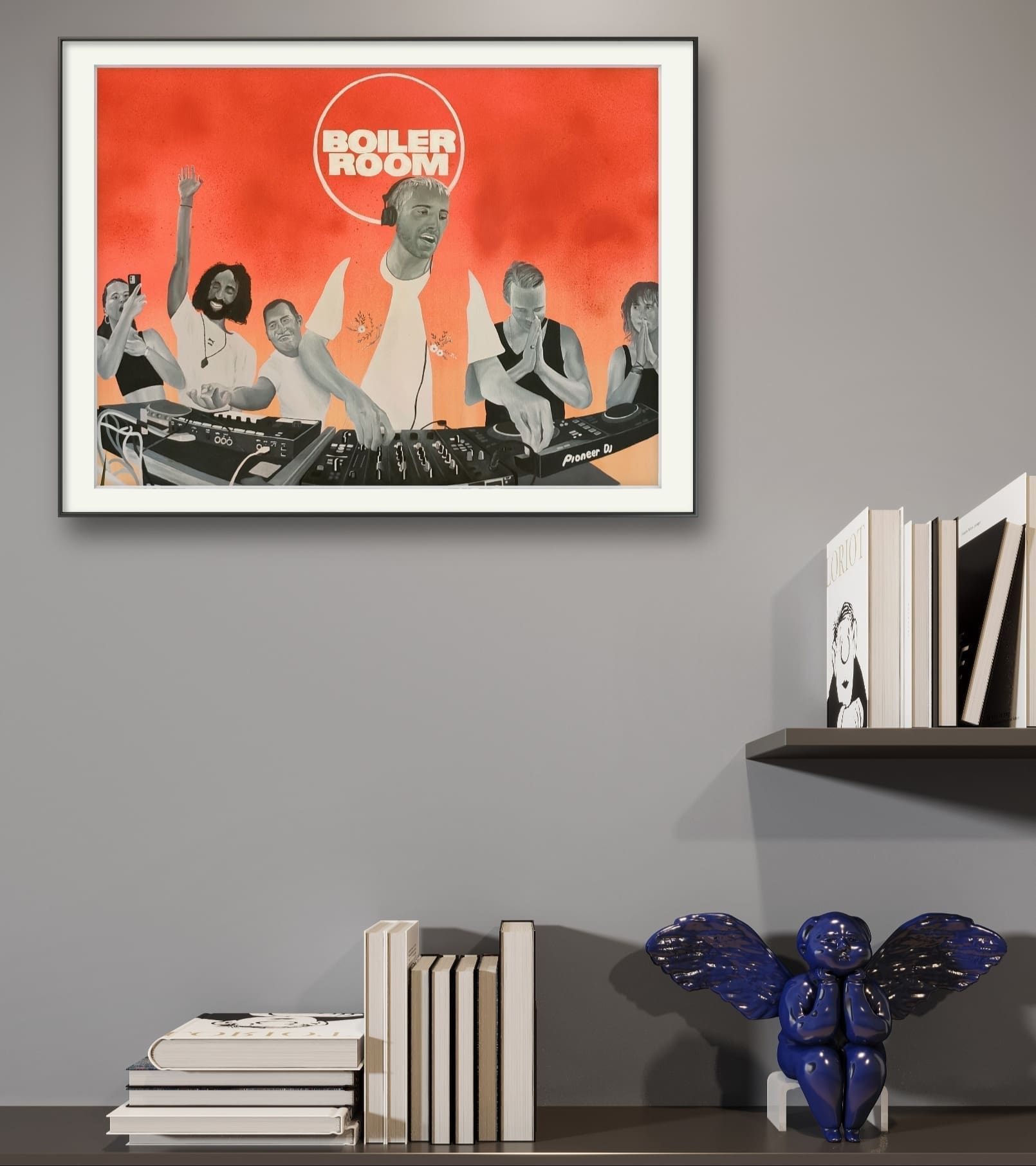 Fred Again.. Music Print - Turn On The Lights Again Lyrics - Boiler Room -  Wall Art Music Print - Funky Poster House Music Digital Download