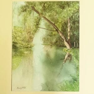 Tree, watercolor