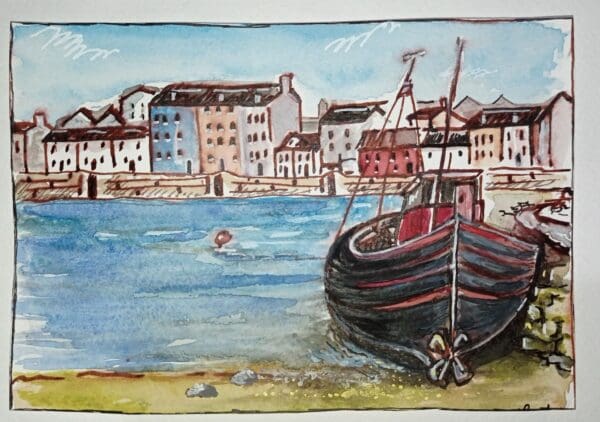Boat at Galway Bay
