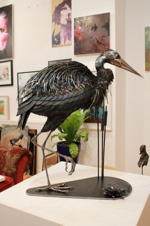 The Blue Heron.