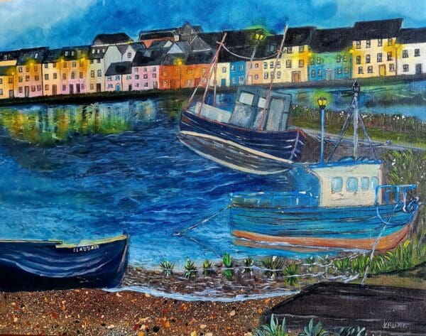 Galway at night