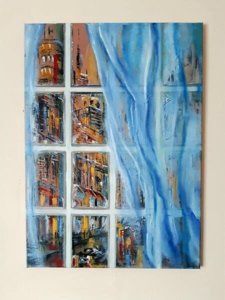 Street Sunset From My Window