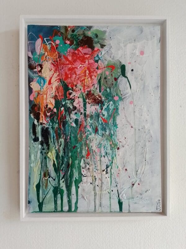 Flowerfall No. 1 (46cm) FRAMED