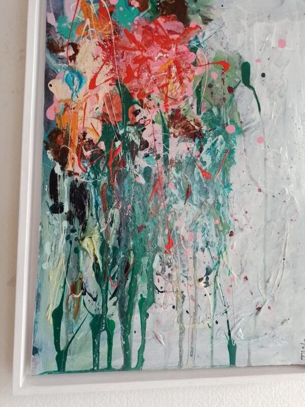 Flowerfall No. 1 (46cm) FRAMED - Image 2