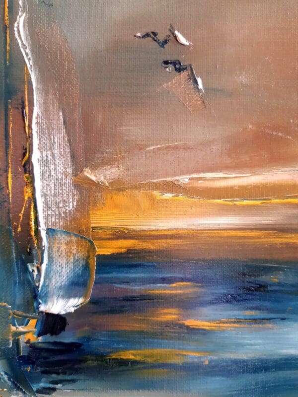 Sailing at Sunset - Image 3