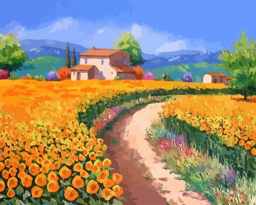 Landscape painting