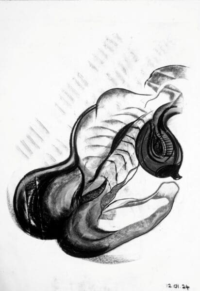 GRETTA COLLECTION 2024 No.15 She stopped, choking with sobs.