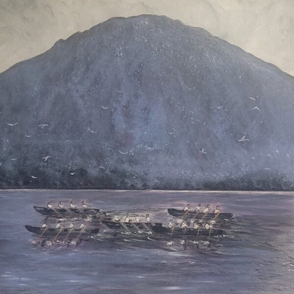 Men of Achill. The Currach Race