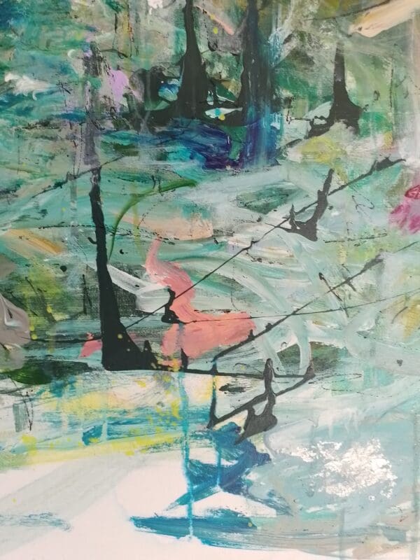 Round Pond (66cm) FRAMED - Image 7