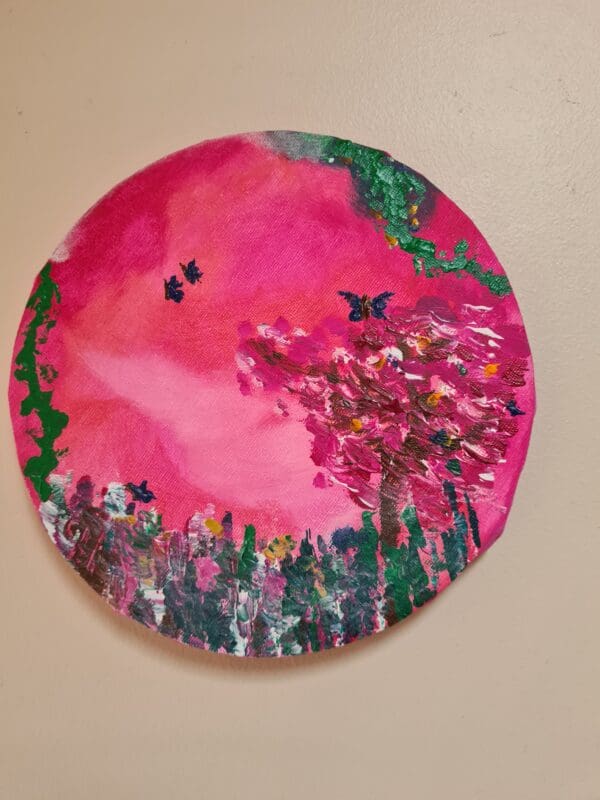 Pink meadow