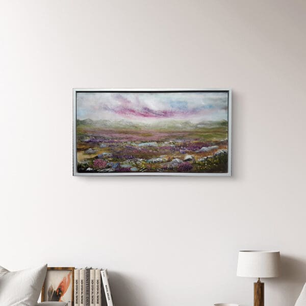 Connemara's Twelve Pins in a Pink Cloud - Image 2