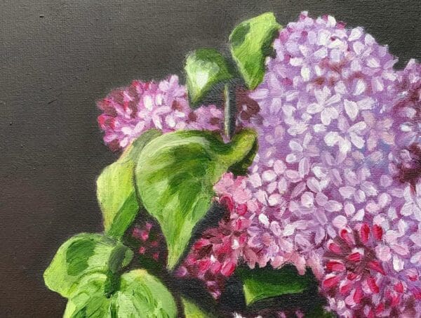 Still life '' Lilacs with lemons'' - Image 7