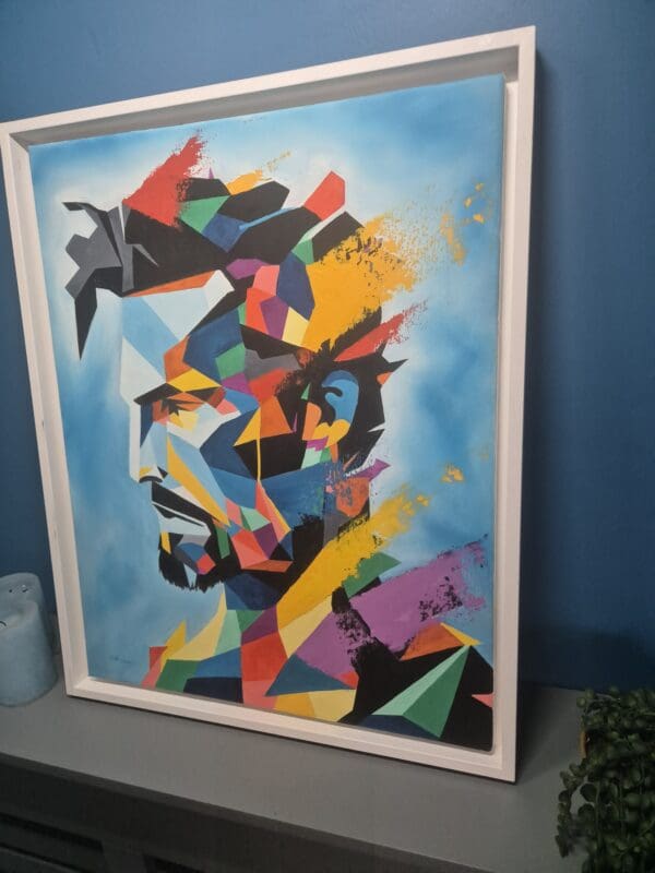 "Fragments" - Semi Abstract Male Portrait - Image 3