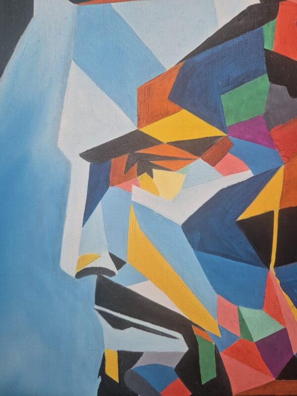 "Fragments" - Semi Abstract Male Portrait - Image 6