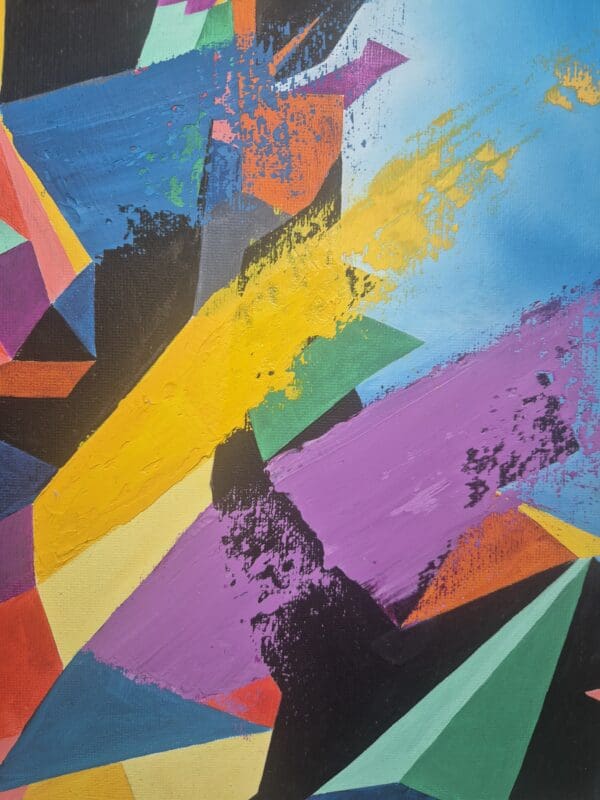 "Fragments" - Semi Abstract Male Portrait - Image 7