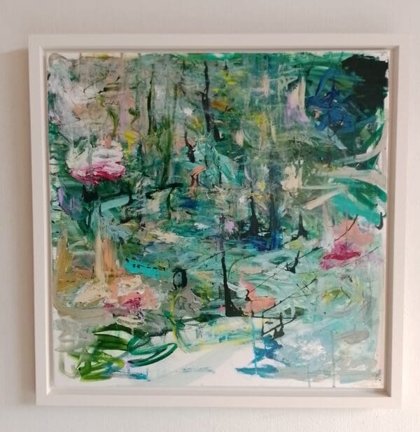 Round Pond (66cm) FRAMED