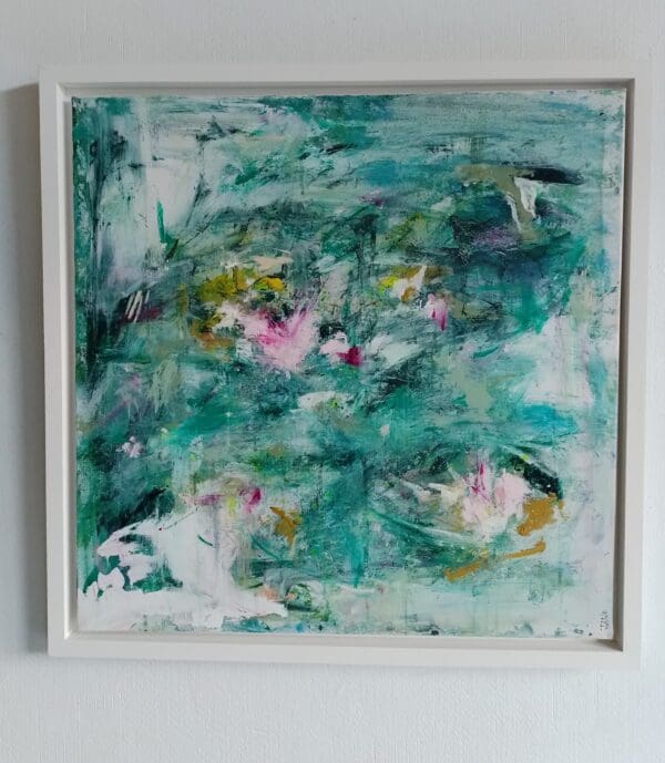 Lily Pond Ardgillan (66cm) FRAMED