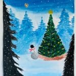 Christmas Tree Painting