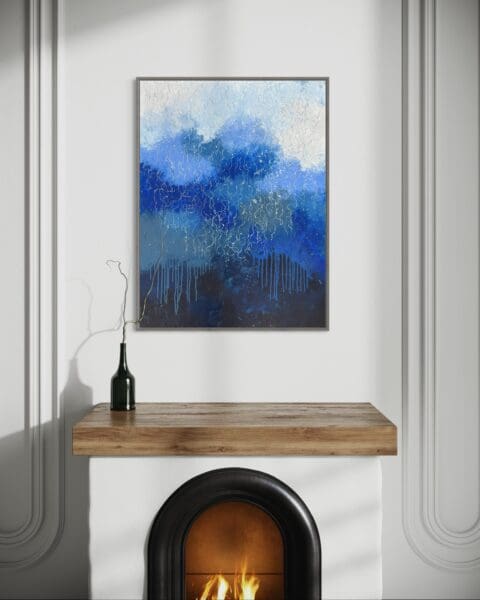 Winter Dreams Original Abstract Artwork