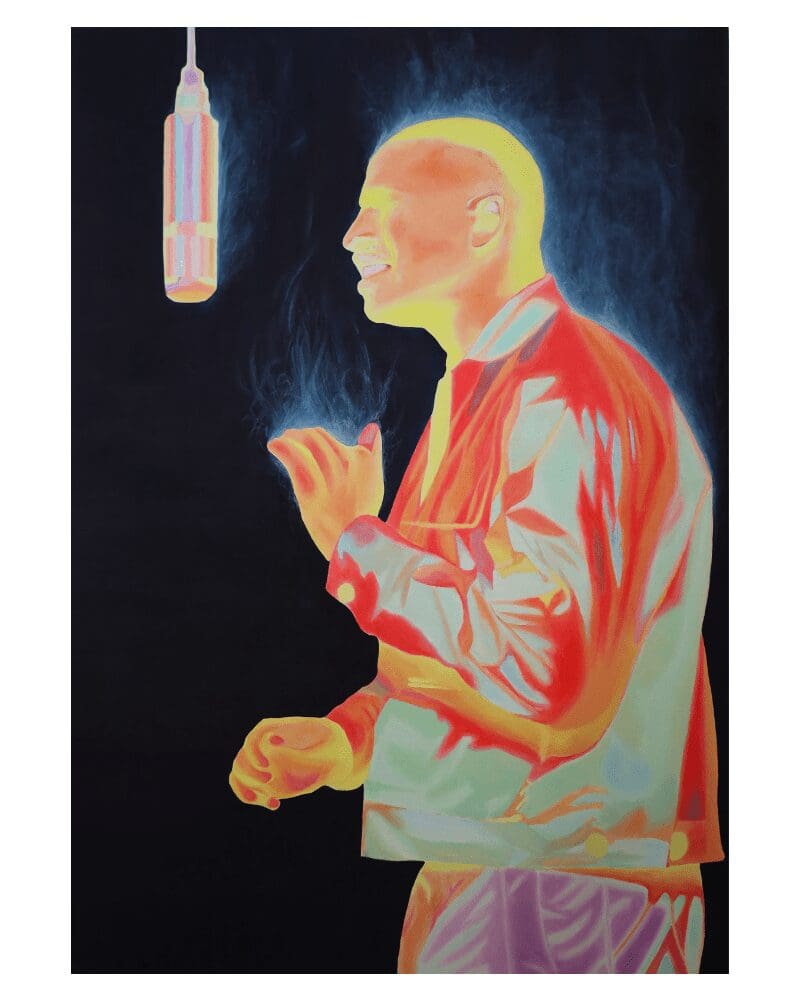A3 33.7 x 47.2cm (including white border around image) print of DJ/producer to global superstar Skepta