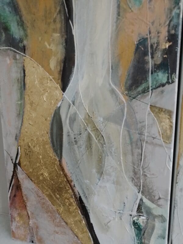 Diptych (Two x 70 x 30 x 1.75 cm) SALE - Image 5