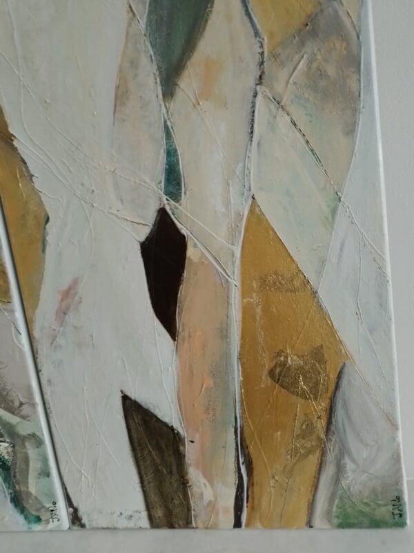 Diptych (Two x 70 x 30 x 1.75 cm) SALE - Image 2