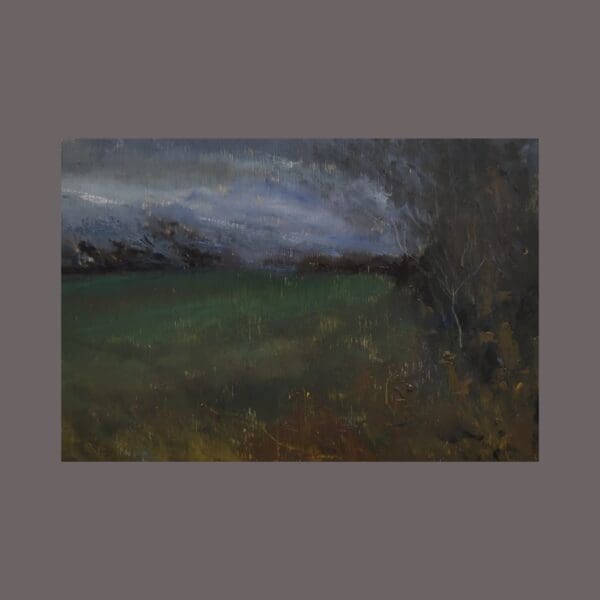 Twilight Wind. Oil Painting