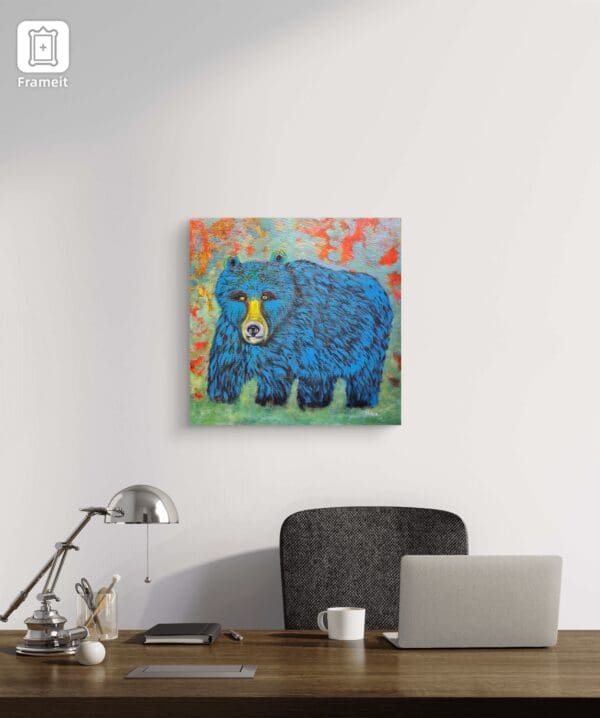 Blue 🐻 bear.