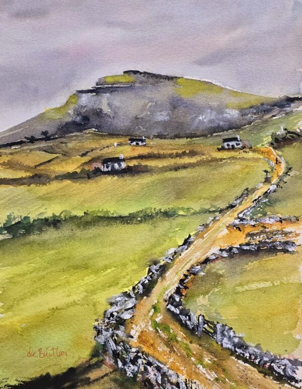 the burren watercolour