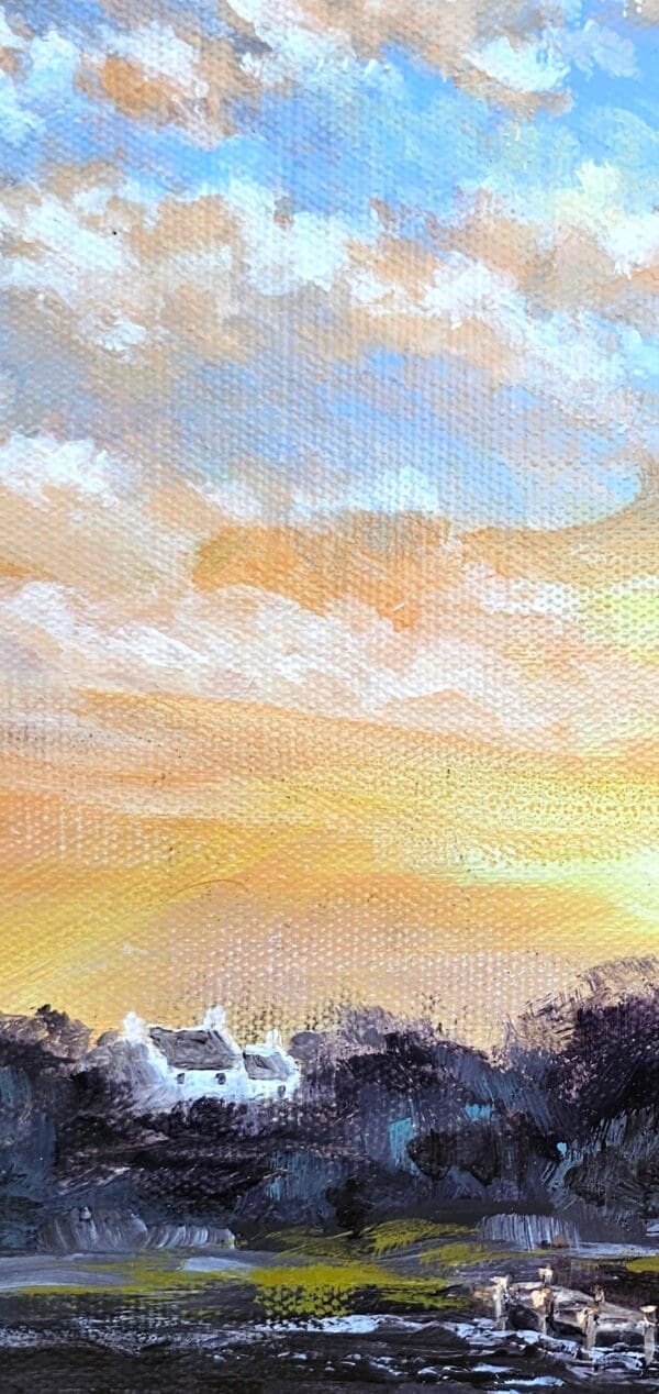 Twilight - Tranquil Sunset Art - Image 7