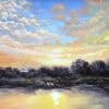 Twilight - Tranquil Sunset Art - Image 5