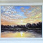Twilight - Tranquil Sunset Art