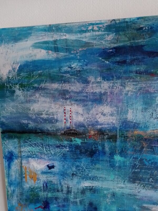 Dublin Dreaming - Poolbeg Chimneys (80cm) - Image 4
