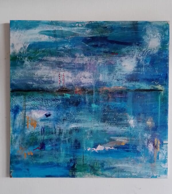 Dublin Dreaming - Poolbeg Chimneys (80cm) - Image 3