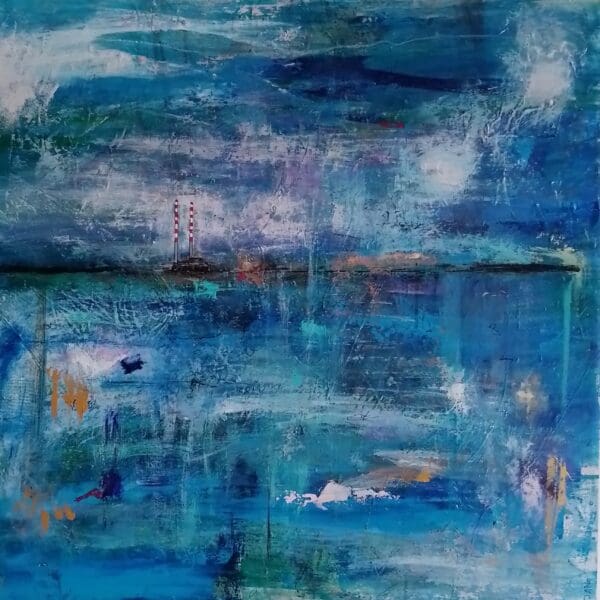 Dublin Dreaming - Poolbeg Chimneys (80cm) - Image 2