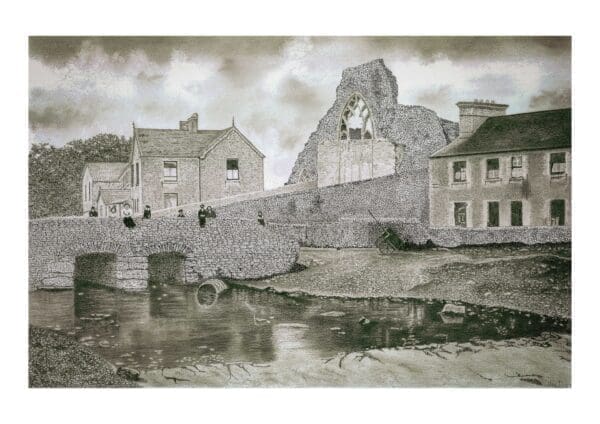 Reflections of Abbey Row Unframed Limited Edition #2-50
