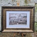 frmaed print of abbey row in athenry county galway
