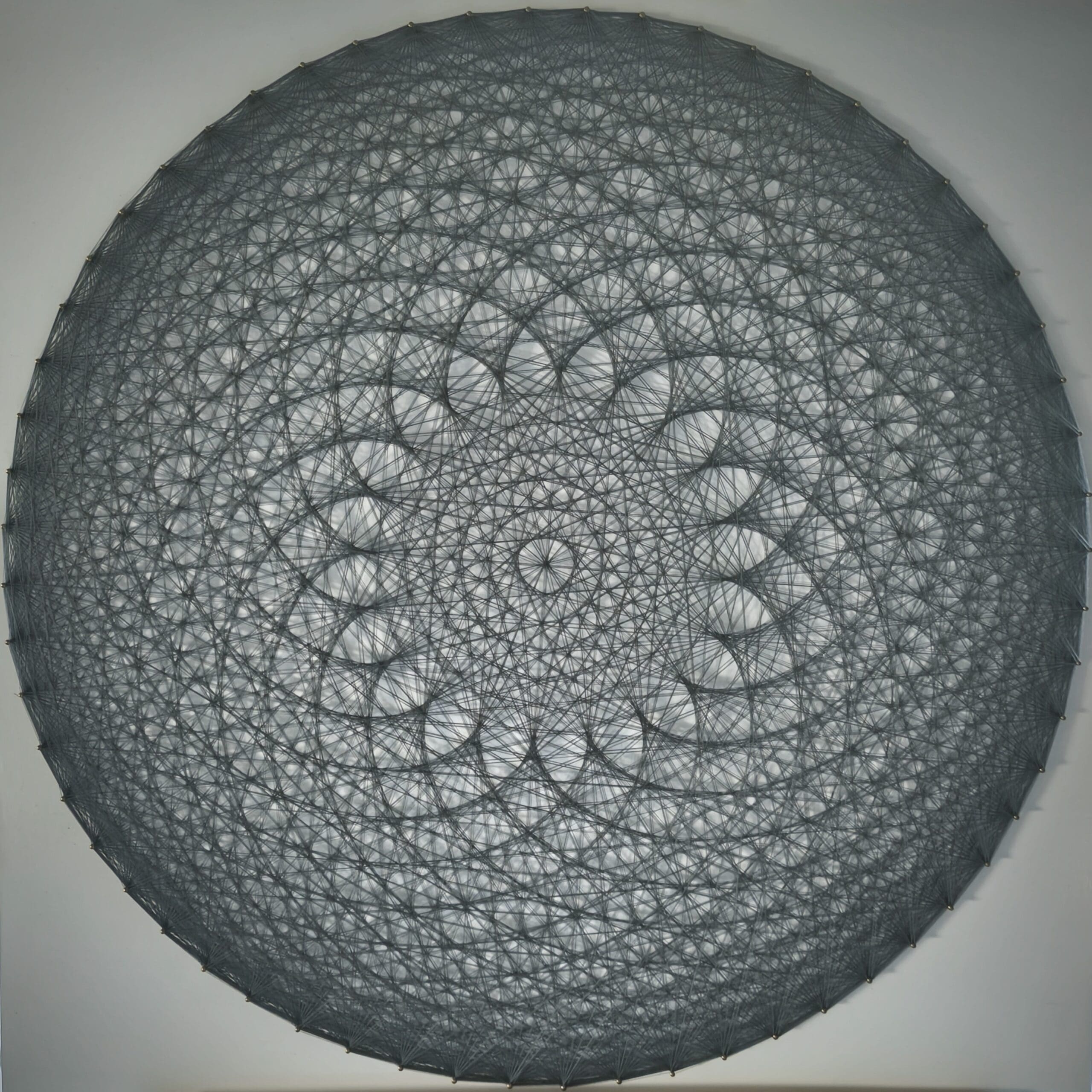String Art Mandala, Lotus Flower [Unframed]