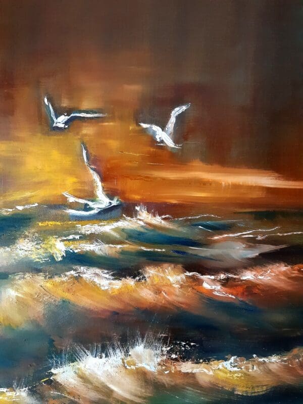 Golden Hours Over the Sea - Image 3
