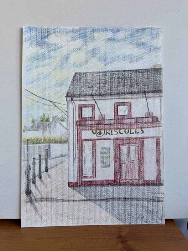 Sunlit corner of an Irish street. - Image 3