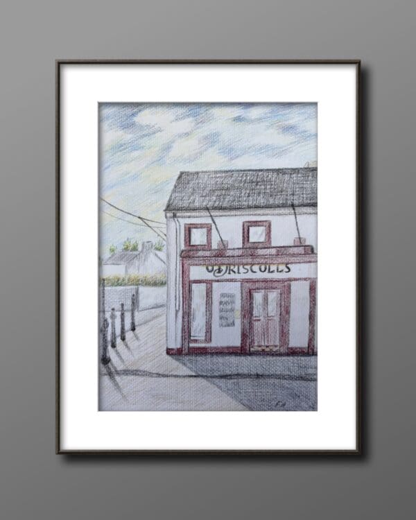 Sunlit corner of an Irish street. - Image 2
