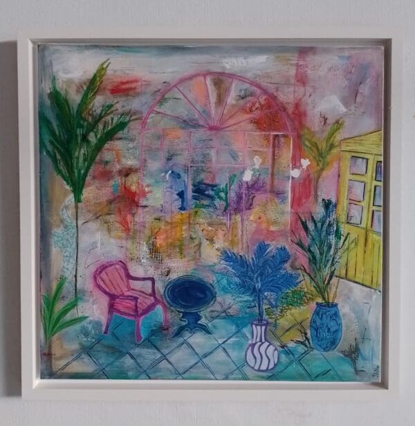 The Orangerie I Never Had (66cm) FRAMED - Image 2